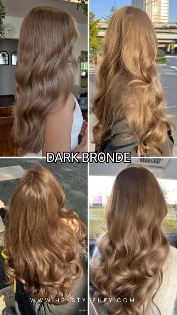summer 2026 hair color trends - dark blonde