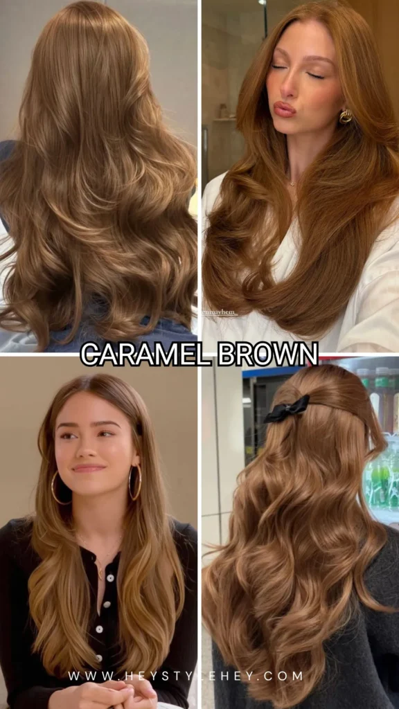 summer 2026 hair trends - caramel brown