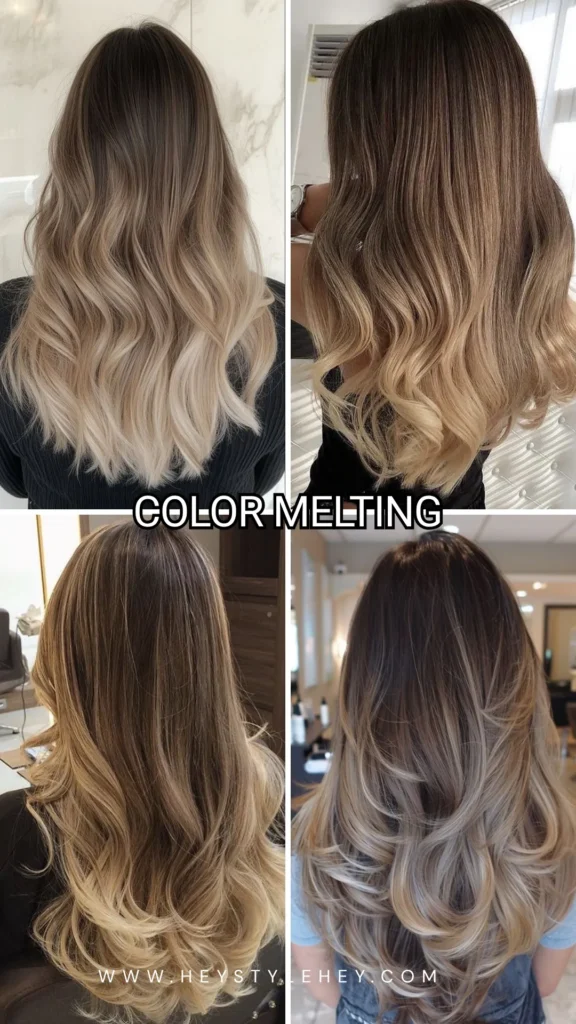 summer 2026 hair trends - color melting
