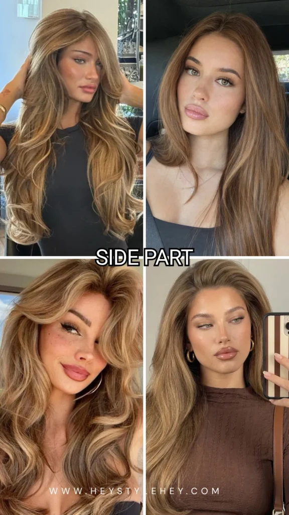 summer 2026 hair trends - side part
