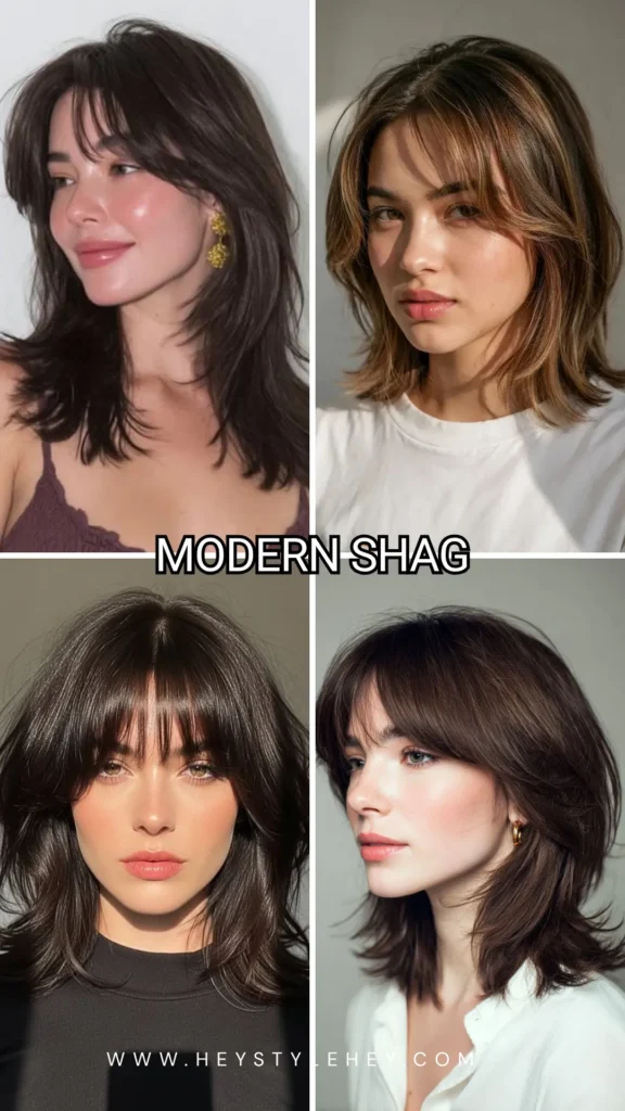 summer 2026 hair trends - modern shag