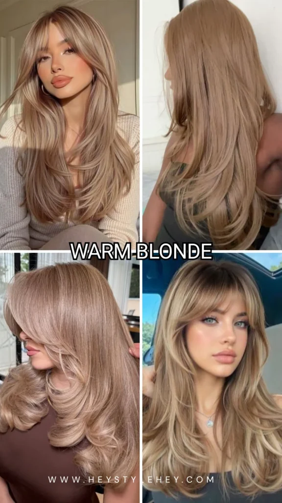 summer 2026 hair trends - warm blonde