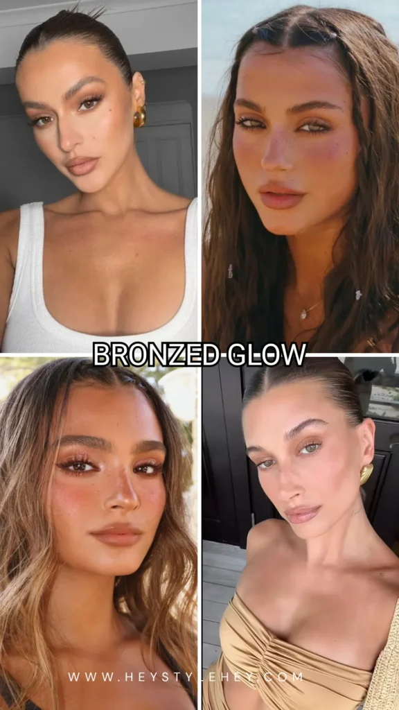 summer 2026 makeup trends - bronzed glow