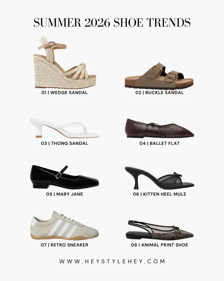 summer 2026 shoe trends