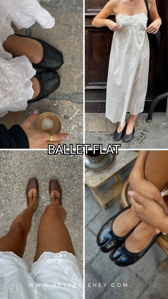 summer 2026 shoe trends - ballet flat
