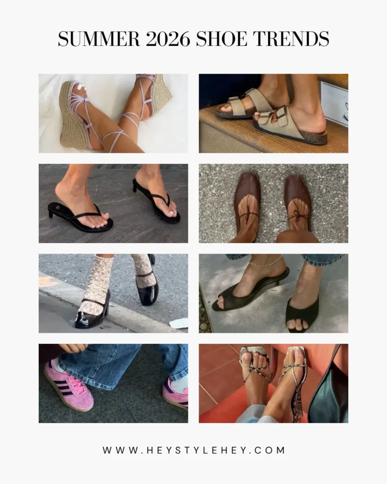 summer 2026 shoe trends