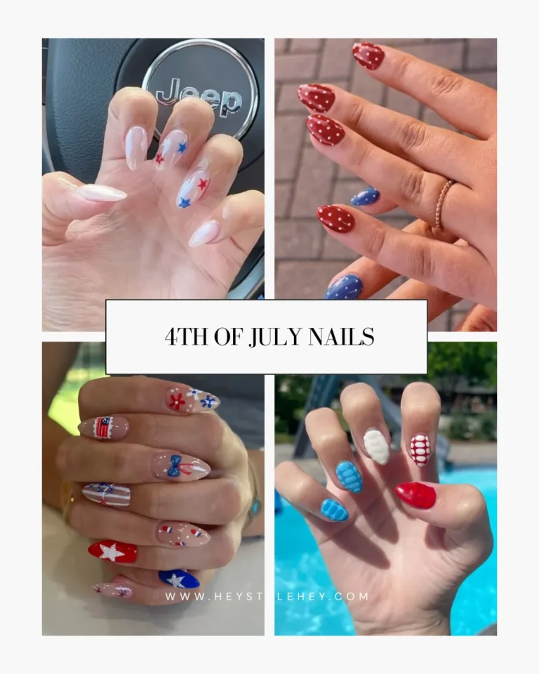 4th of July nails