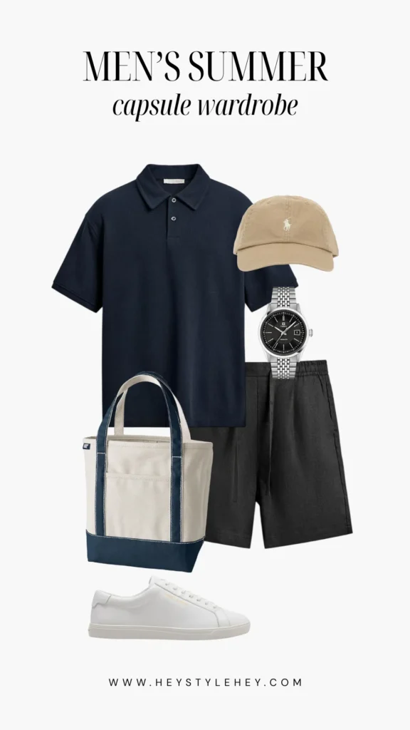 mens summer capsule wardrobe 2026