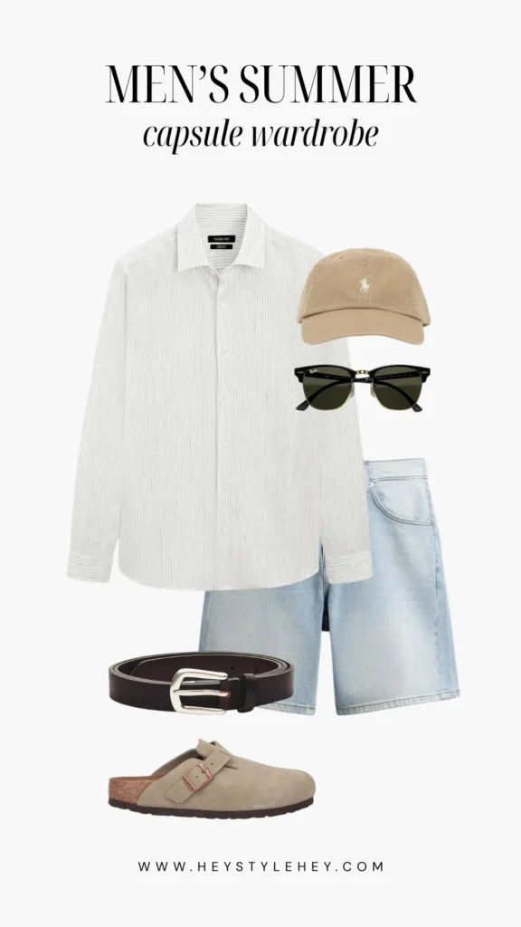 mens summer capsule wardrobe 2026