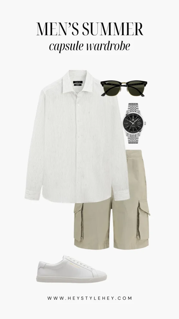 mens summer capsule wardrobe 2026