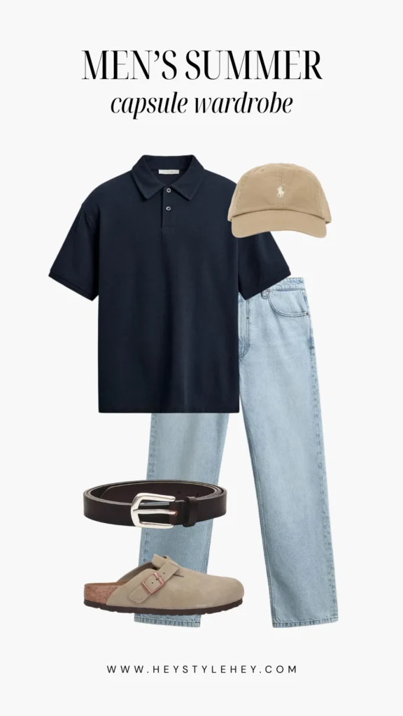 mens summer capsule wardrobe 2026