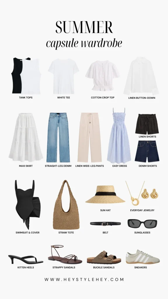 summer capsule wardrobe 2026