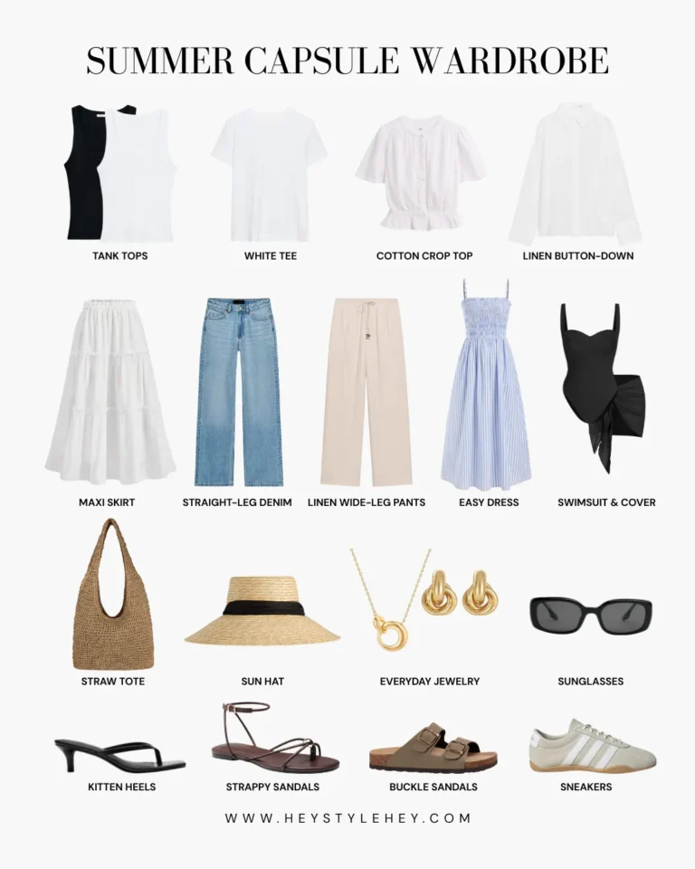 summer capsule wardrobe 2026