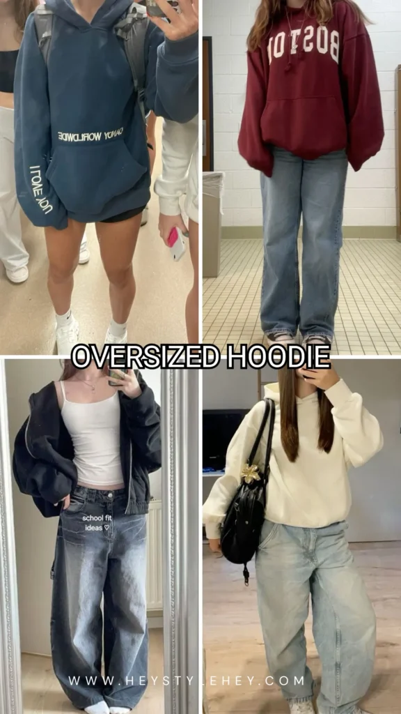 back to school fashion trends - hoodie