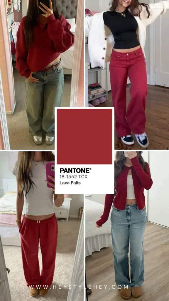 back to school fashion trends - lava falls