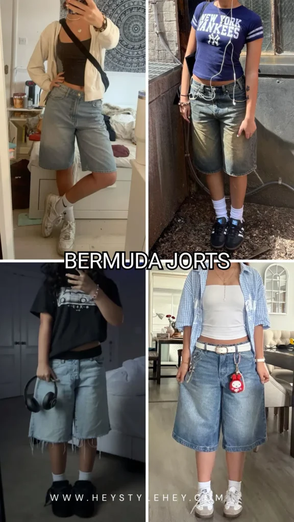 back to school fashion trends - Bermuda jorts