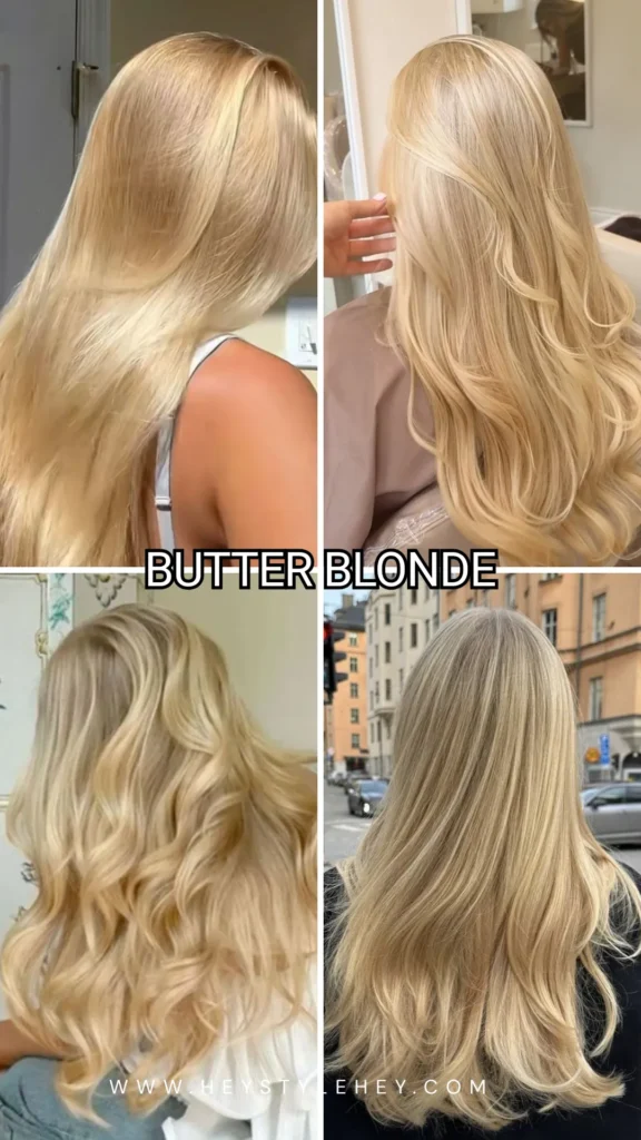 back to school hair trends 2026 - butter blonde