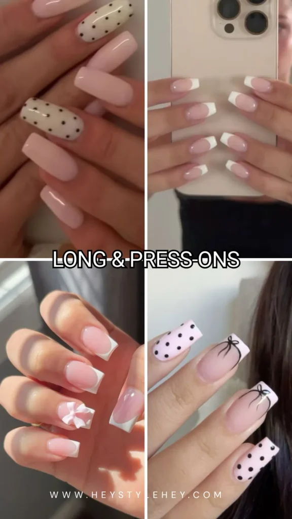 back to school nail trends 2026 - long