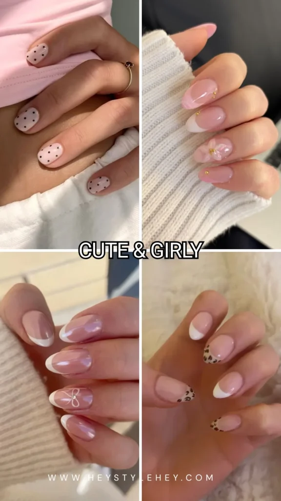back to school nails - cute