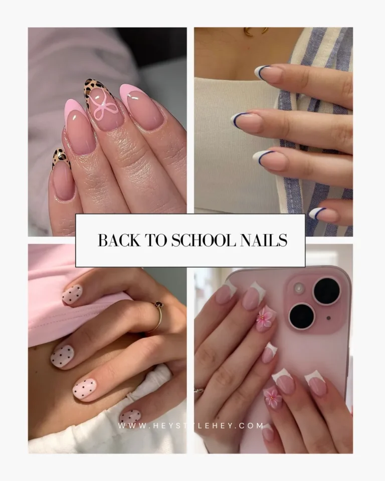 back to school nails