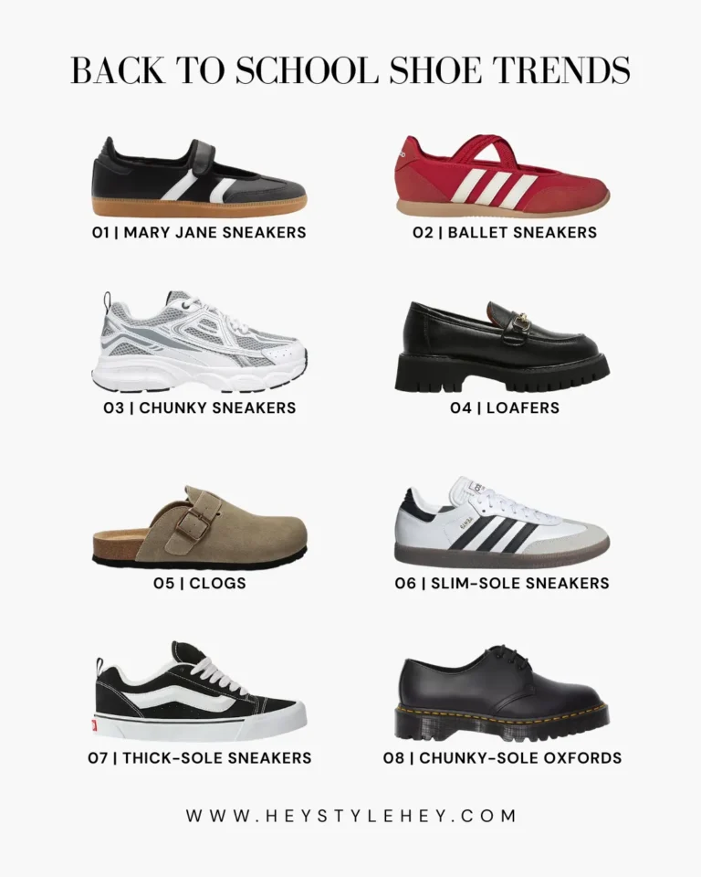 back to school shoe trends 2026
