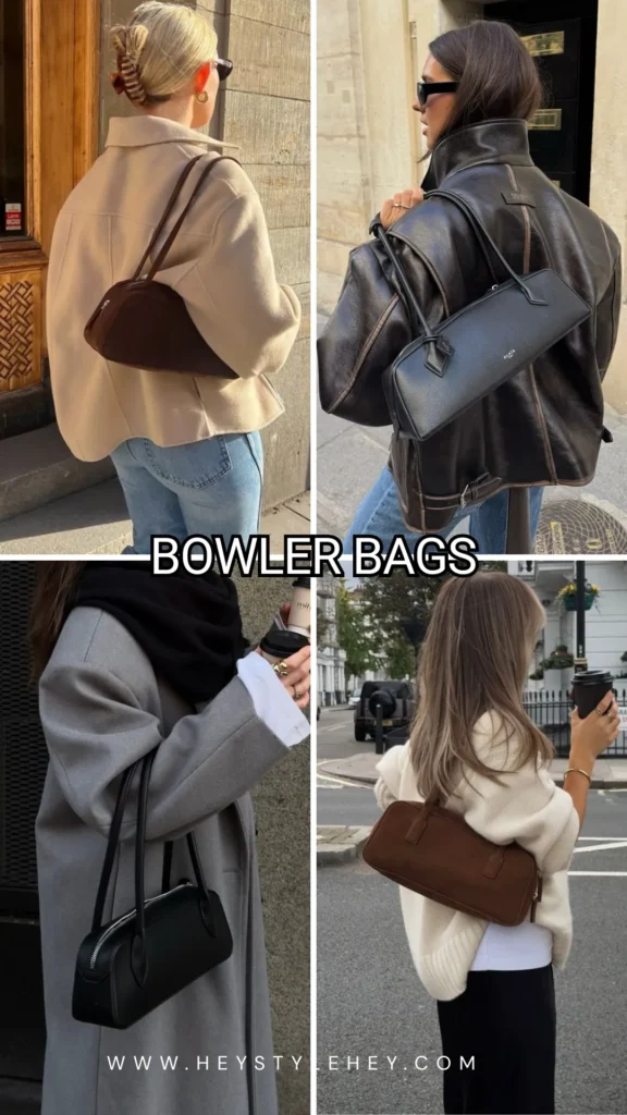 fall 2026 bag trends - bowler bags