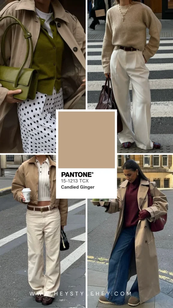 fall 2026 color trends - candied ginger