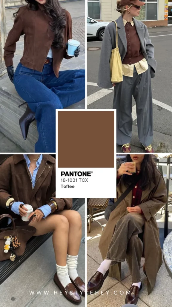 fall 2026 color trends - toffee
