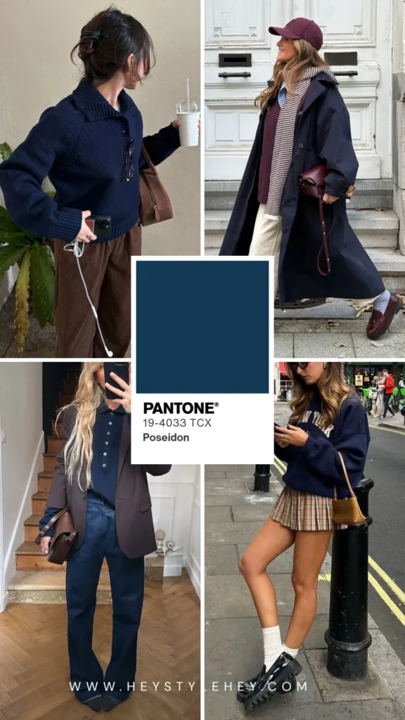 fall 2026 color trends - poseidon