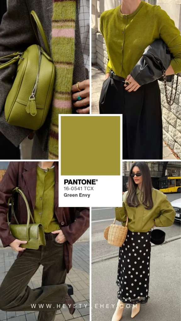 fall 2026 color trends - green envy