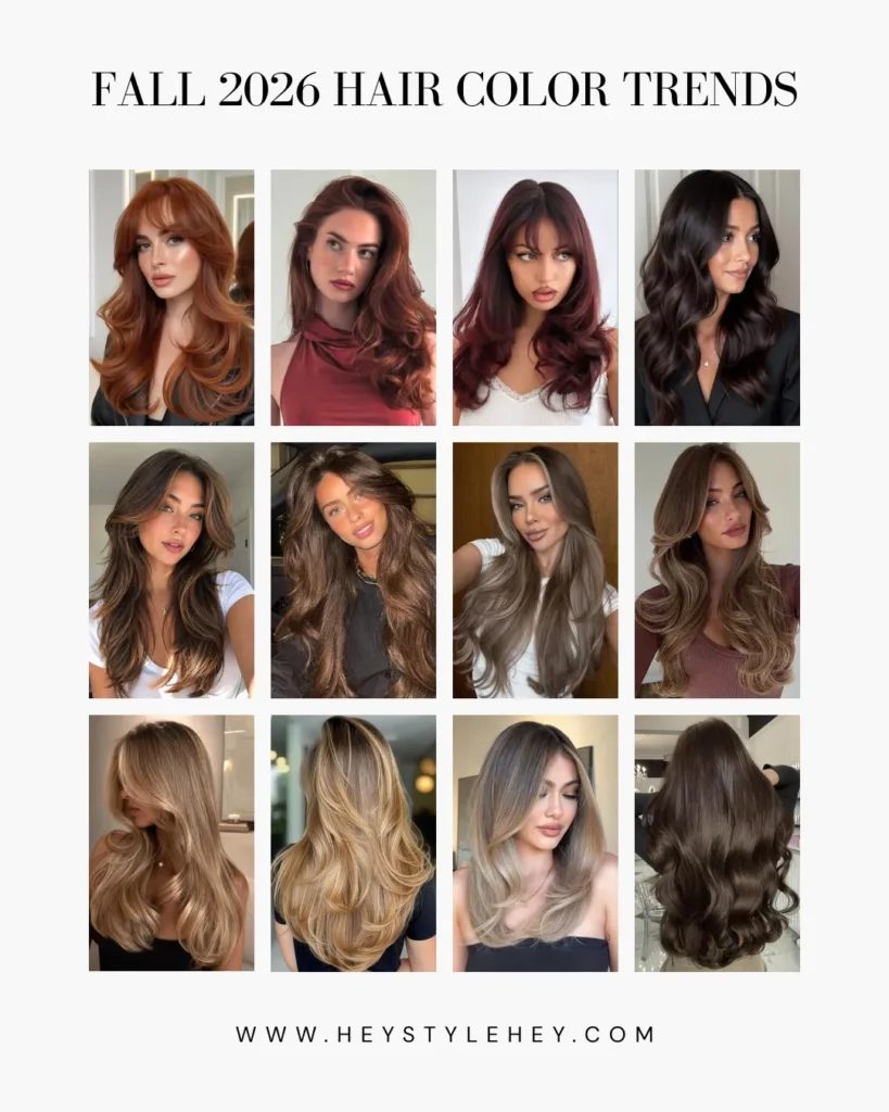 fall 2026 hair color trends