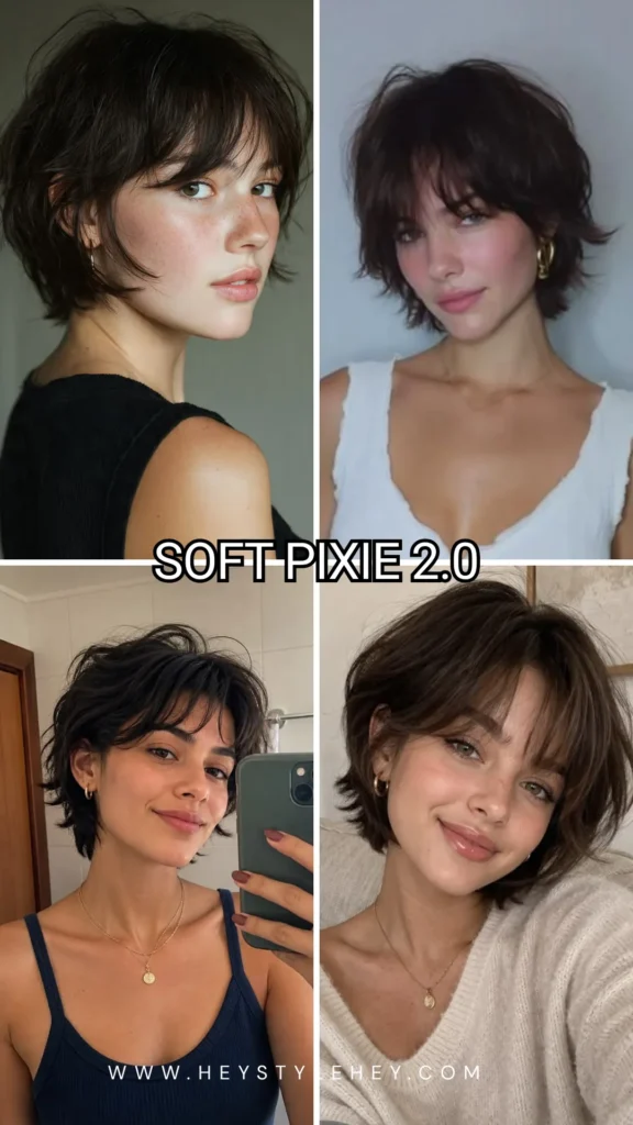 fall 2026 hair trends - soft pixie