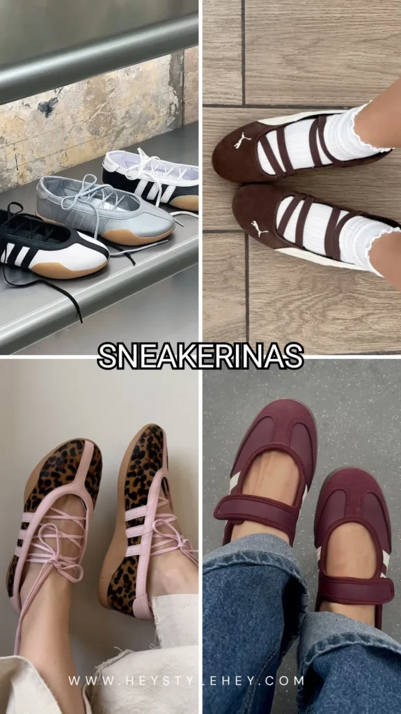 fall 2026 shoe trends - sneakerinas