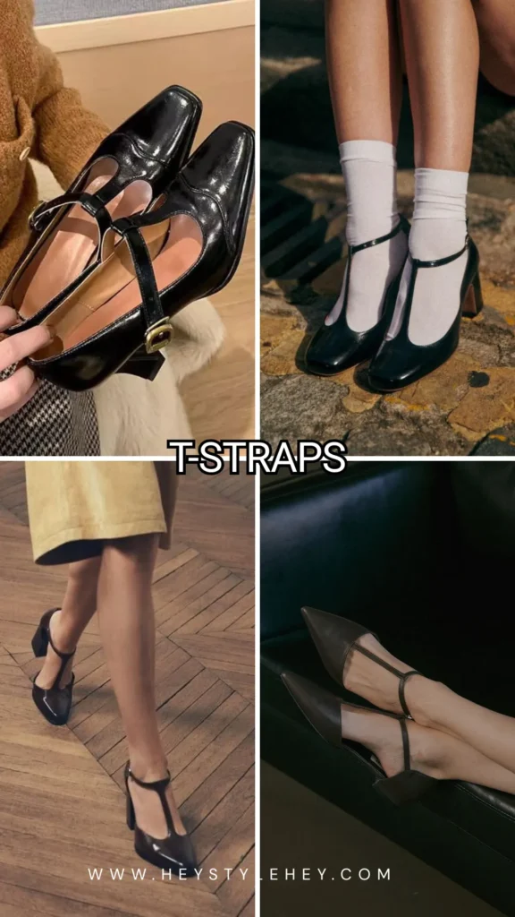 fall 2026 shoe trends - t-straps