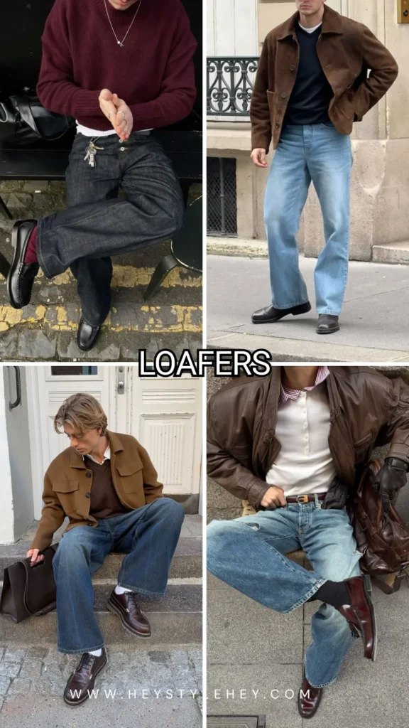 mens fall 2026 fashion trends - loafers