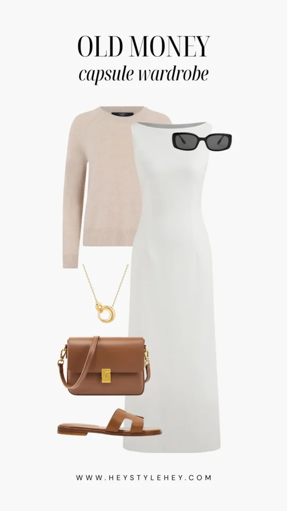 old money capsule wardrobe