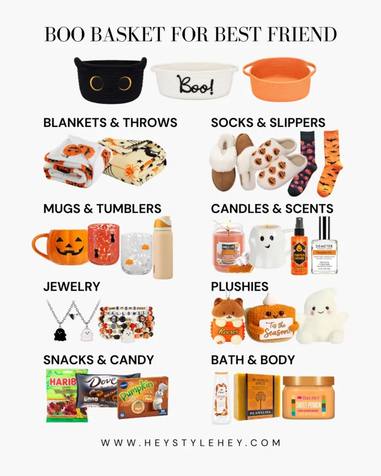 boo basket ideas for best friend