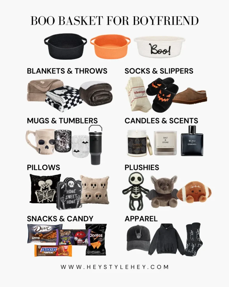 boo basket ideas for boyfriend