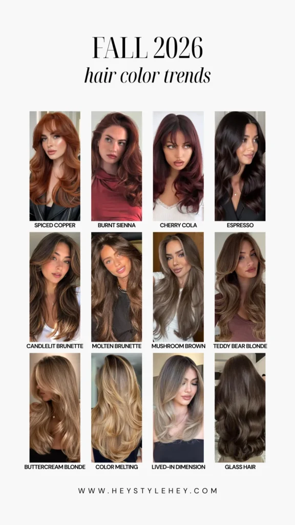fall 2026 hair color trends