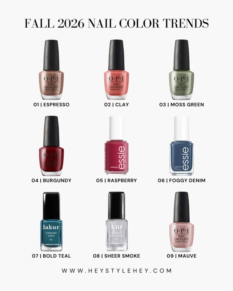 fall 2026 nail color trends