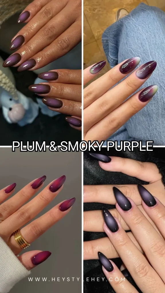 fall aura nails
