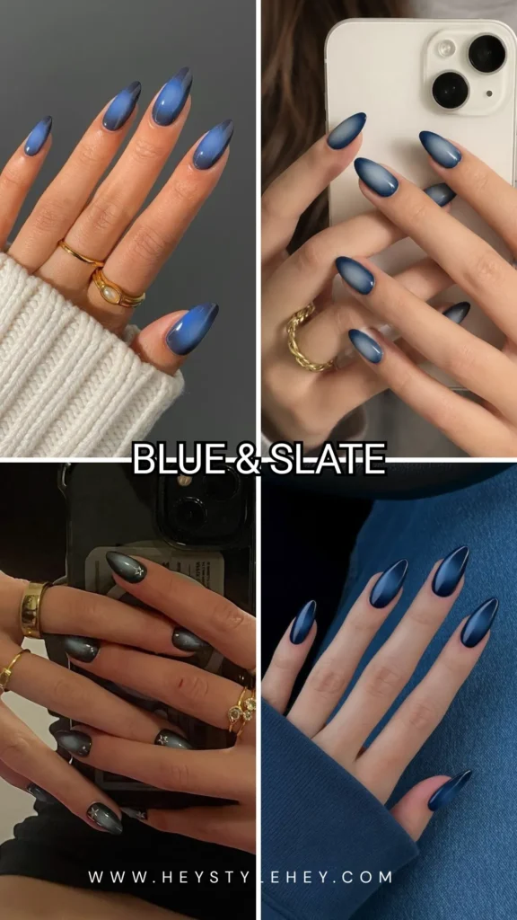 fall aura nails