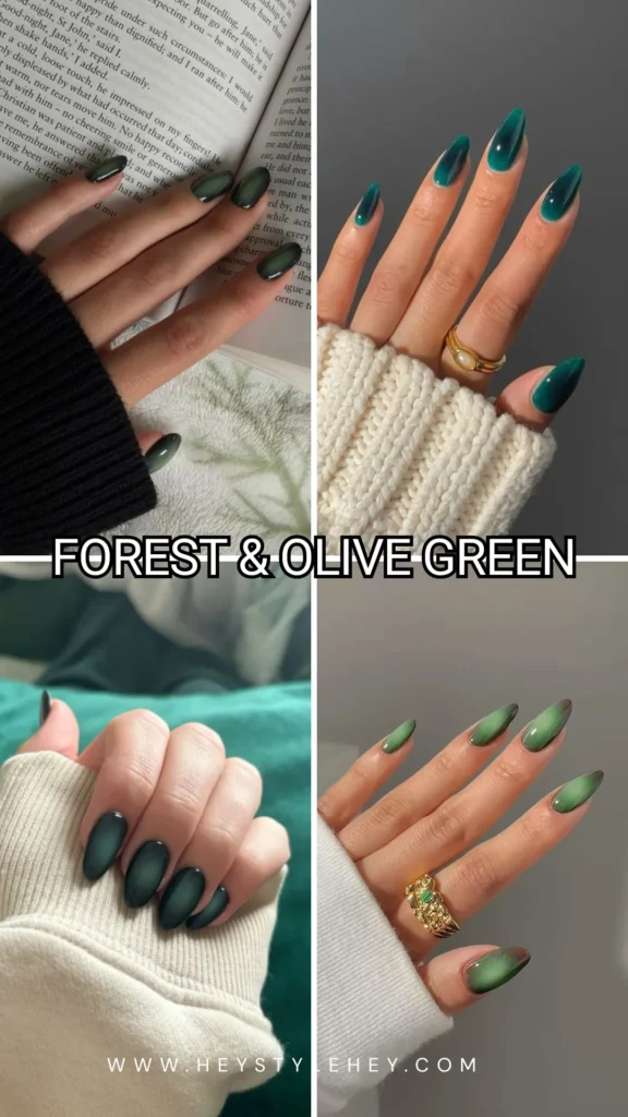 fall aura nails
