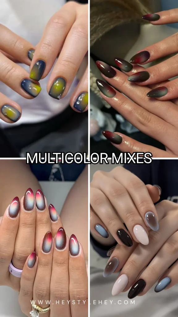 fall aura nails