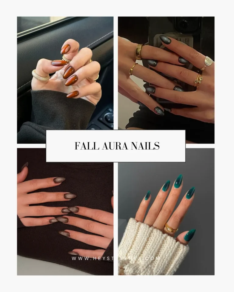fall aura nails