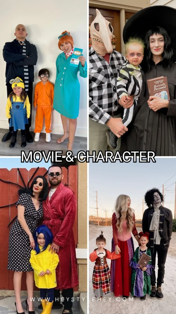 family halloween costumes