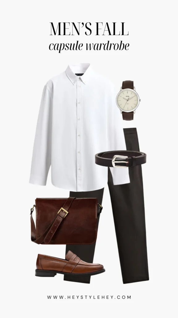 mens fall 2026 capsule wardrobe