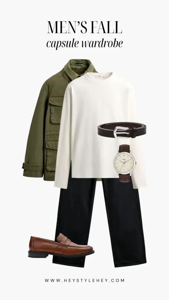 mens fall 2026 capsule wardrobe