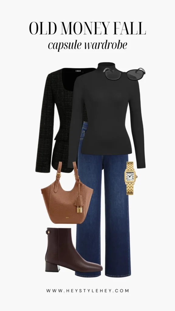 old money fall capsule wardrobe