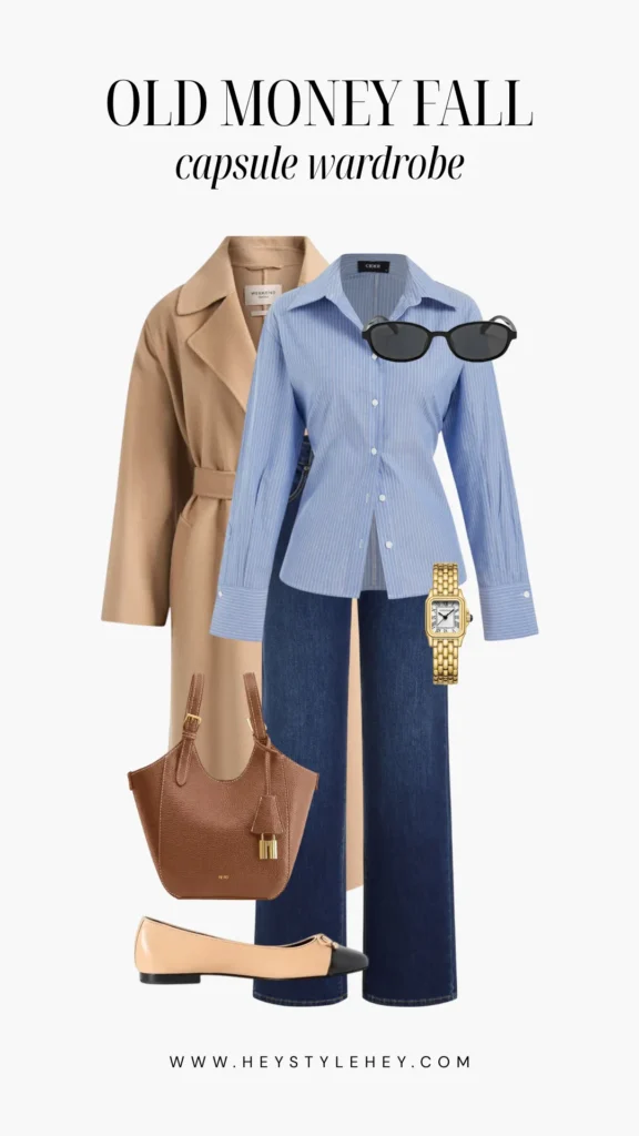 old money fall capsule wardrobe